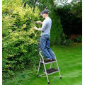 Professional simple domestic safe Single Sided Step Ladders with handrail